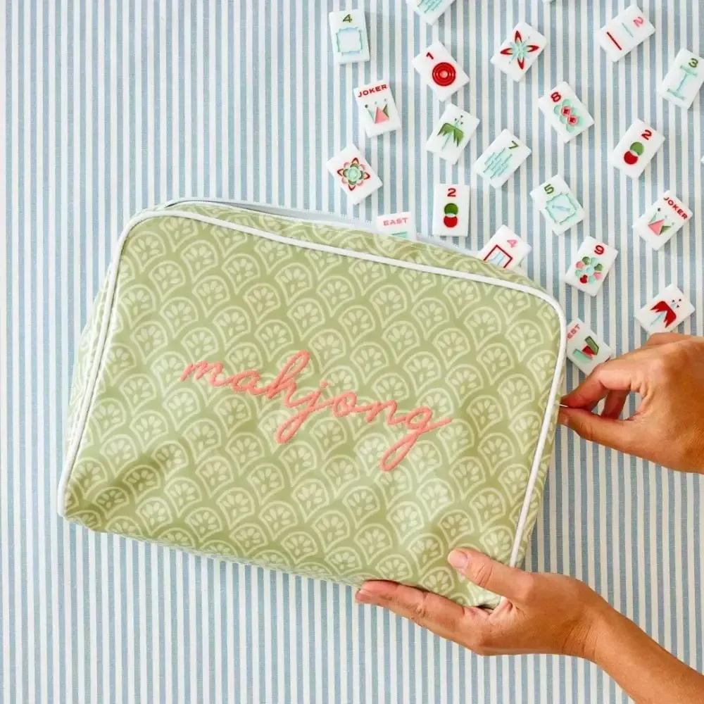 sac cosmétique en polyester pvc, double couche, imprimé en couleur, organiseur de maquillage, grande capacité, sac de rangement cosmétique imperméable