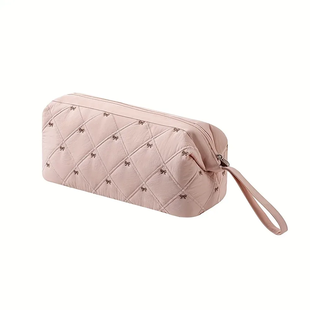 nouveau étui organisateur de cheveux de beauté de grande capacité sac cosmétique sacs de rangement cosmétiques de voyage portables avec fer à friser/sèche-cheveux