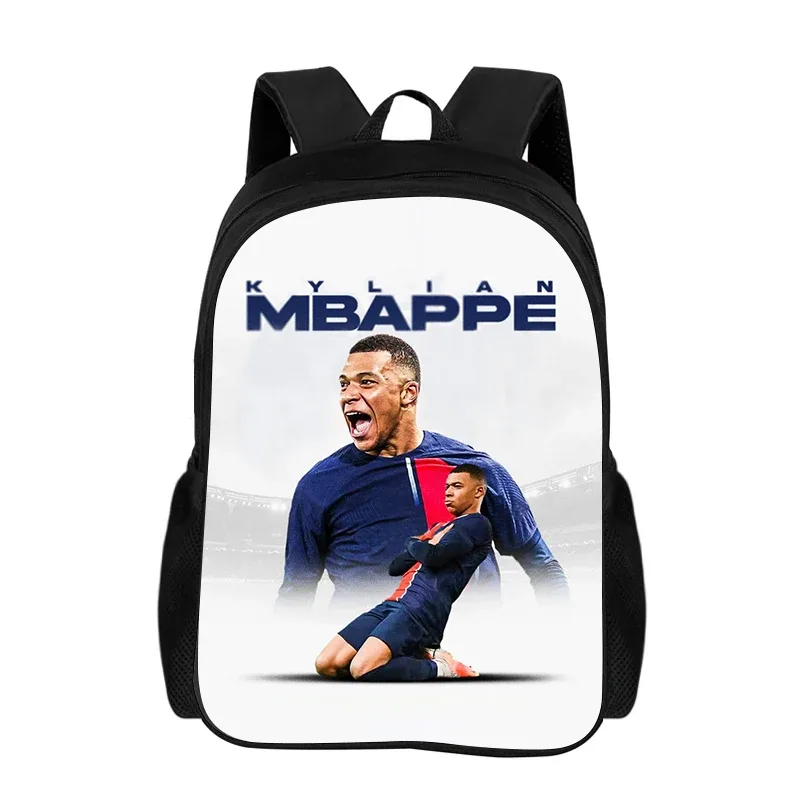 sac à dos m-mbappe pour l'école et les voyages, sac à dos pour enfant, sport de football, sac à dos pour enfants, sac à dos de star du football, cadeau