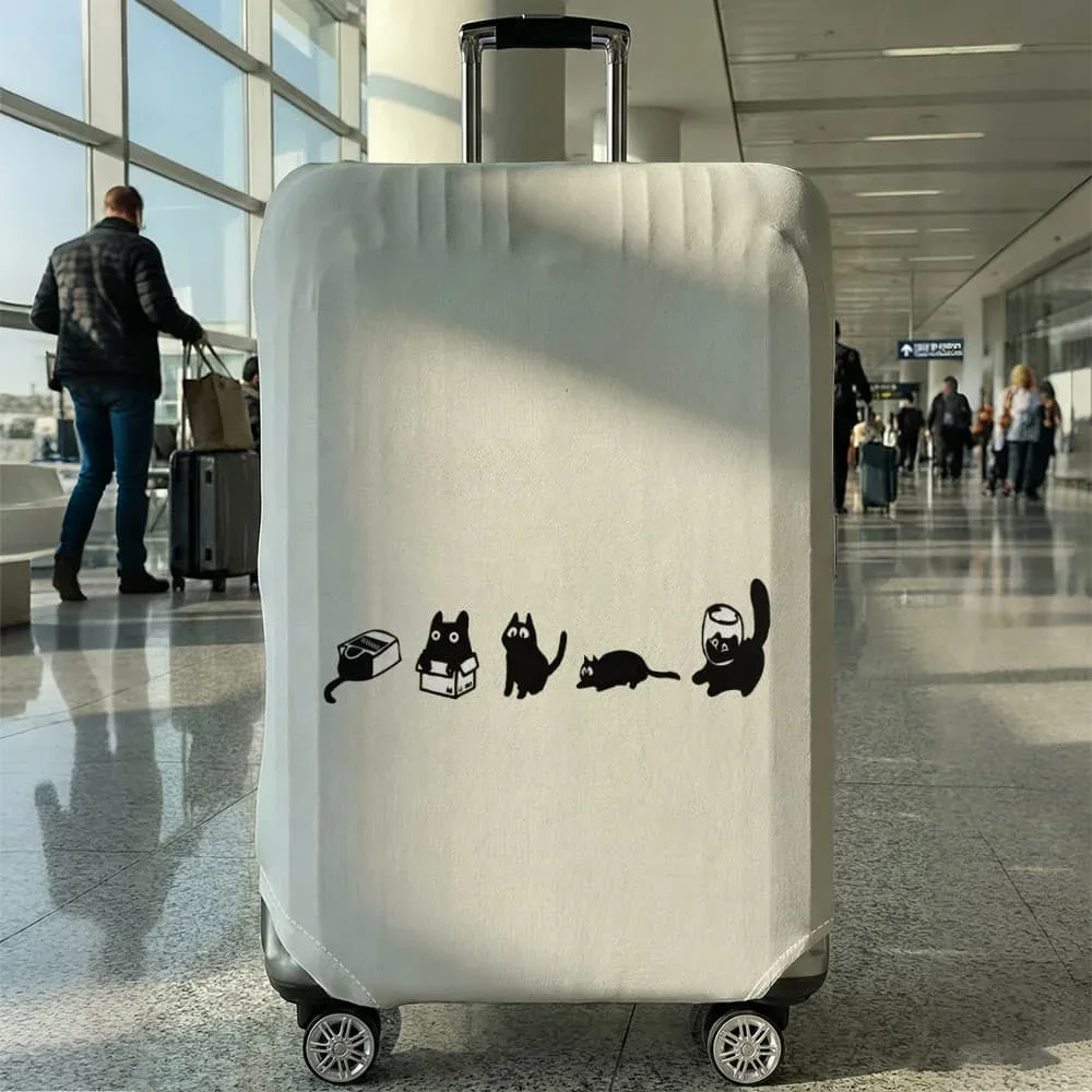 housse de protection pour bagages, élastique, imperméable, anti-poussière, pour valise de 18 à 32 pouces, accessoires de voyage