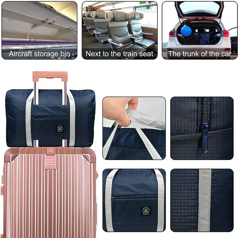 sac de voyage pliable grande capacité, léger, pour le sport, la gym, bagage à main, sac de coach pour les voyages