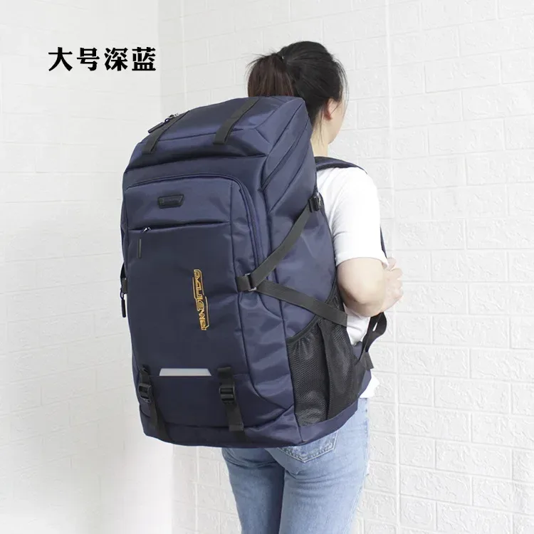 sac à dos de voyage de grande capacité pour hommes et femmes, sacs à bagages d'extérieur, sac d'ordinateur portable étudiant, sac à dos de camping, 60l, 80l