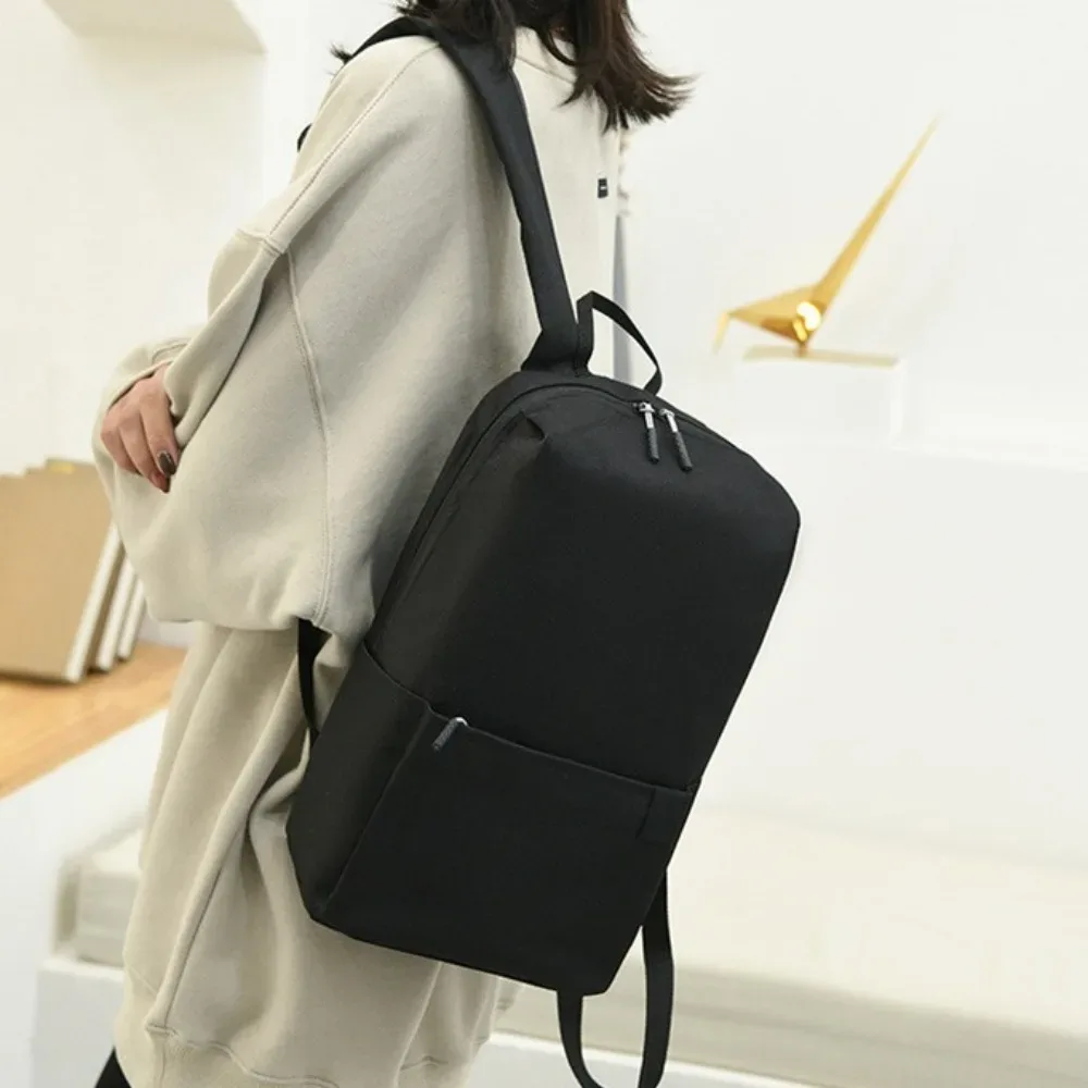 petit sac à dos de grande capacité, portable, solide, étanche, sacs d'école, unisexe, plusieurs poches, voyage, document