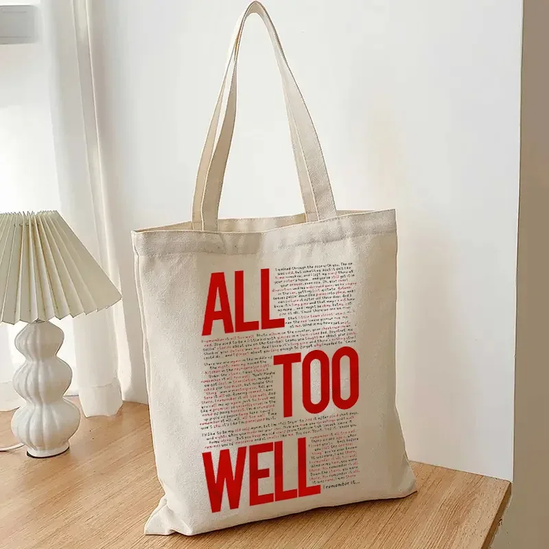 sac fourre-tout tout trop bien, sac fourre-tout taylor, sac de livre, ts merch, sac de courses, sac à bandoulière, sac en toile, cadeau d'anniversaire de noël 1 pièce