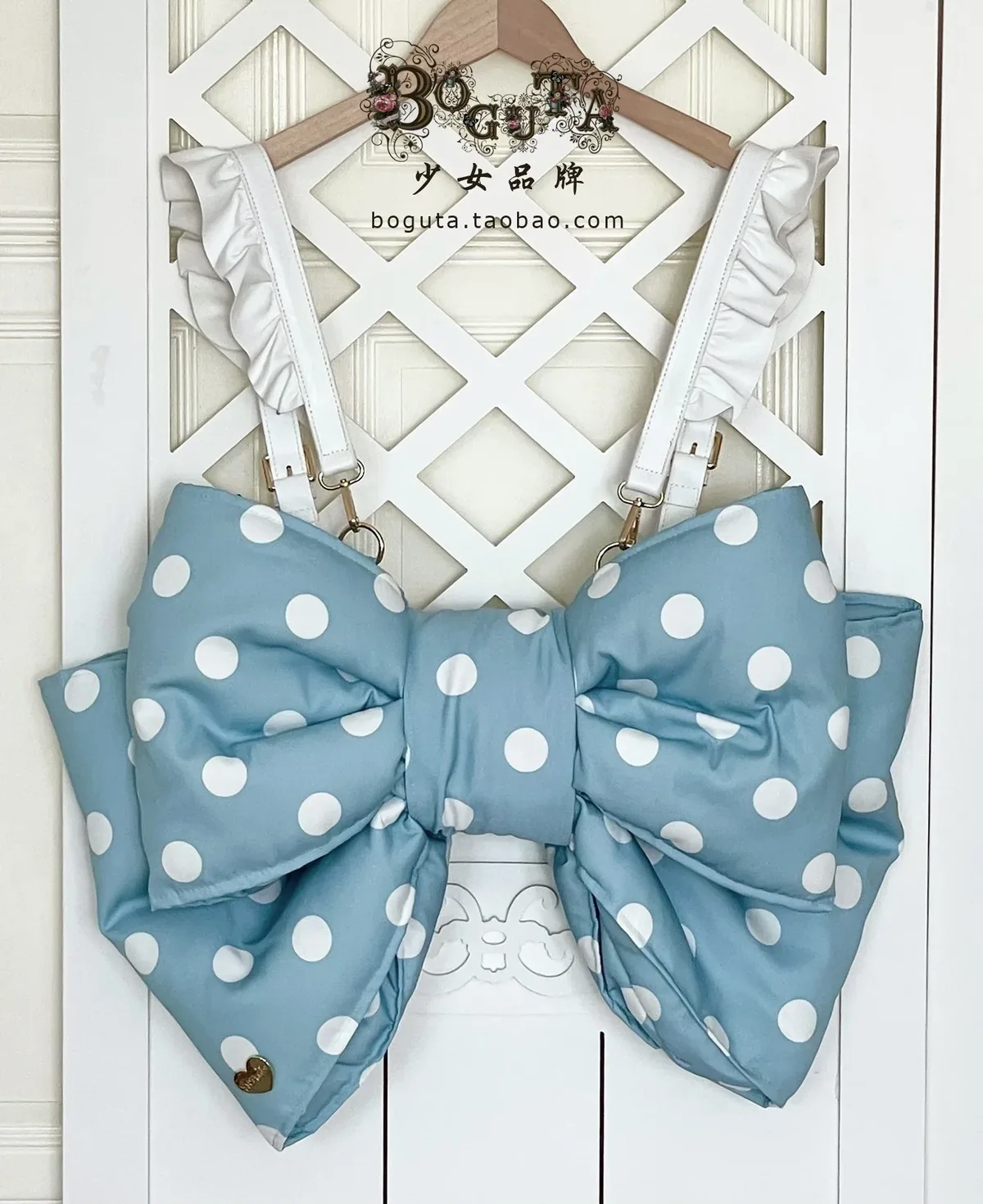 sac à dos lolita avec nœud à pois, joli sac à bandoulière original mochilas mujer bolsas y2k pour femmes, sac à dos kawaii pour filles douces