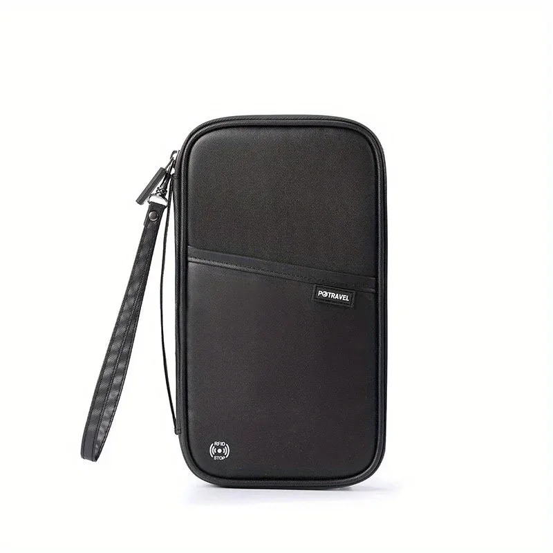 portefeuille de voyage anti-rfid pour passeports, porte-passeports familial, organiseur de documents multifonctionnel, accessoires de voyage, sac à documents