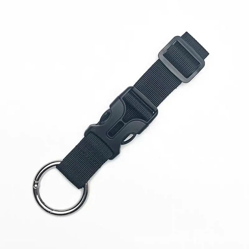 boucle de ceinture à dos, 1 pièce, bande de bagage, sac à dos multifonctionnel, boucle de suspension en nylon, crochet de valise portable, boucle de suspension