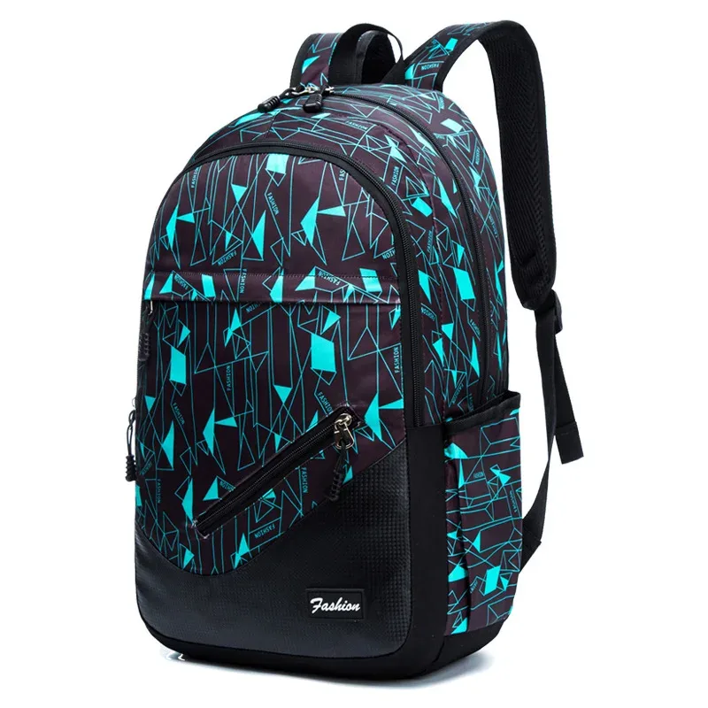 sac à dos d'école imprimé camouflage, cartable orthopédique de grande capacité pour garçons et filles, sacs à dos pour ordinateur portable, sacs d'école en nylon pour adolescents