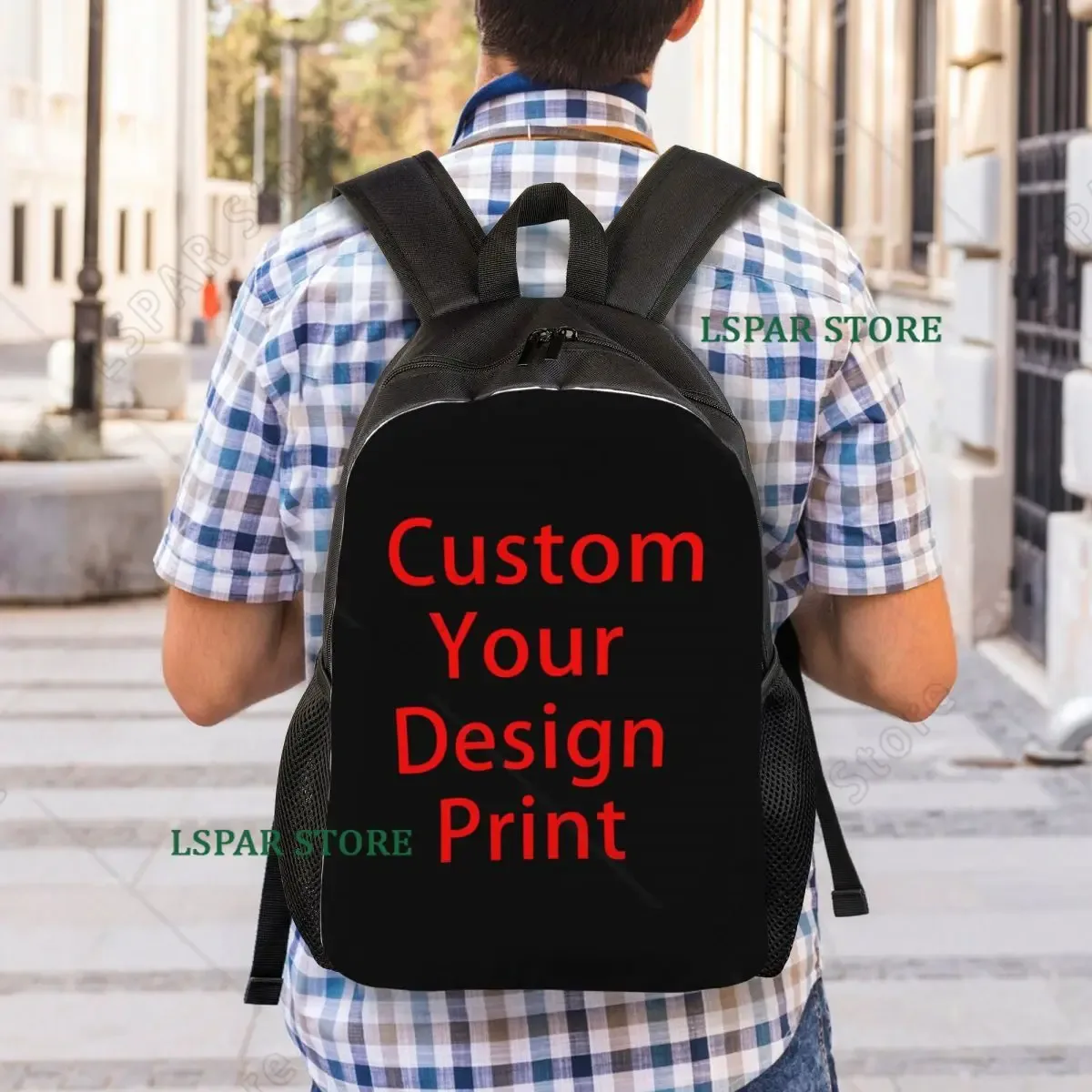 sac à dos de voyage personnalisé avec votre design, sac à dos d'école pour ordinateur portable, sac à dos personnalisé avec logo imprimé, sac à dos pour étudiants universitaires
