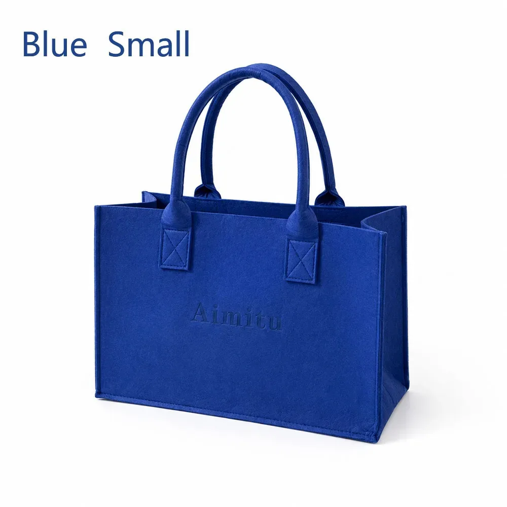 sac à bandoulière en feutre de grande capacité pour femmes, sacoche de voyage de couleur unie, sac à main simple s/m/l, nouvelle collection, 1 pièce