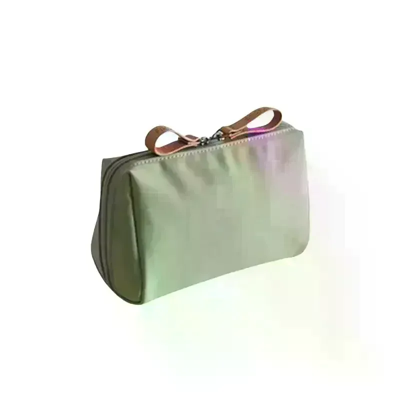 Sac à cosmétiques portable pour femmes, mini organisateur de maquillage, pochette à rouge à lèvres, sac à main léger et doux pour les voyages et le quotidien