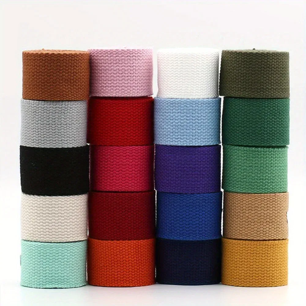 cerclage de sangle portable 5m x 32mm, pour sac à dos, bricolage, accessoires de ceinture de couture, ruban de décoration pour vêtements
