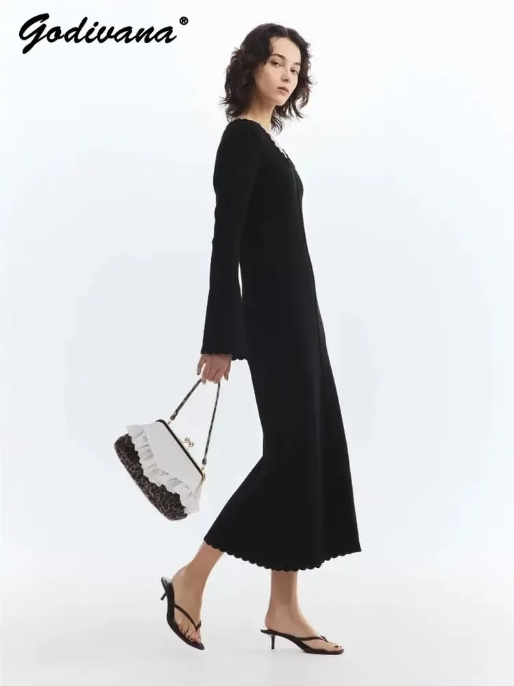 sac à main élégant de style japonais pour femmes, avec bordure en dentelle, fermoir d'épaule, sac sous le bras léopard, sacs fourre-tout