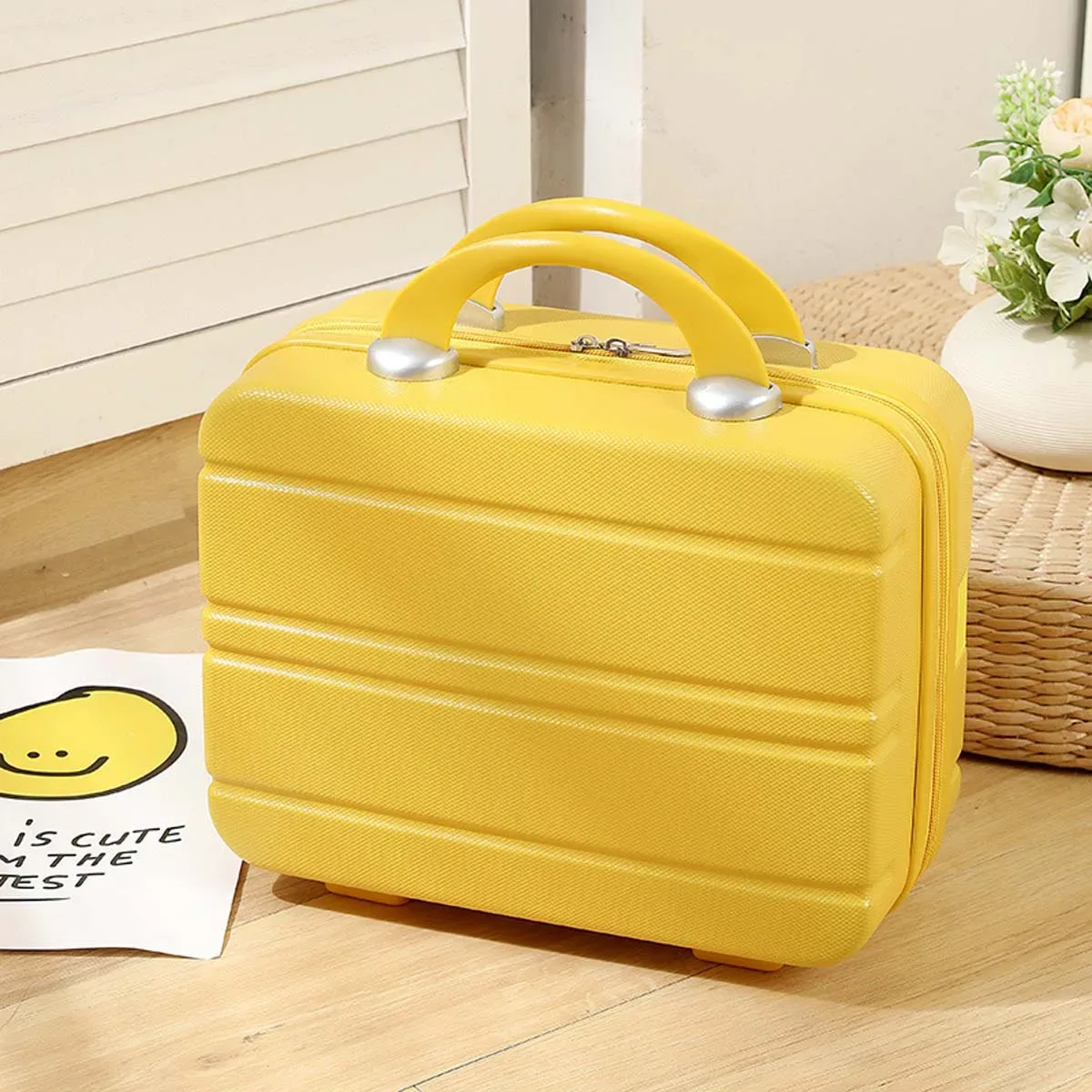 nouvelle valise tendance, trousse de toilette vintage 14 pouces, petite boîte de rangement, sac à maquillage, mini coffret cadeau de cérémonie, vente en gros