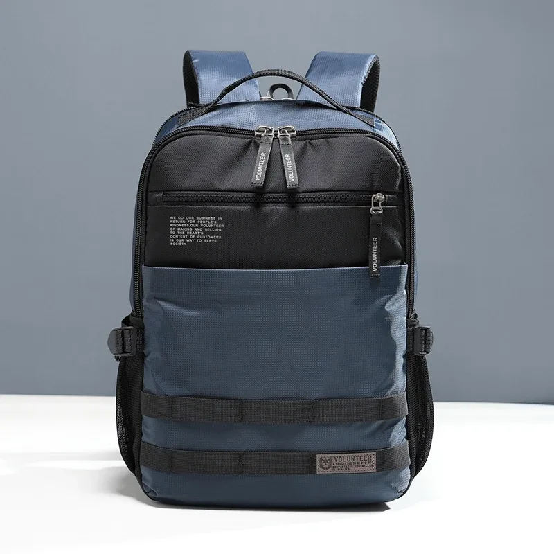 volunteer sac à dos pour ordinateur portable pour hommes affaires collège école ordinateur sac voyage randonnée escalade sac à dos hommes sacs à dos 1829-07