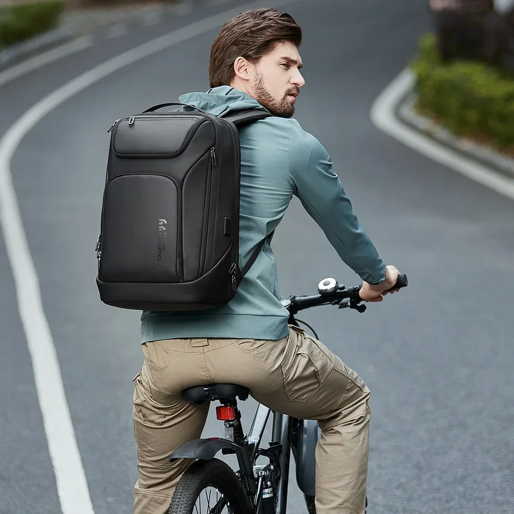 heroic knight-sac à dos d'affaires étanche pour homme, sac pour ordinateur portable 17.3 ", multifonctionnel, haute capacité, sac de voyage de travail avec port usb