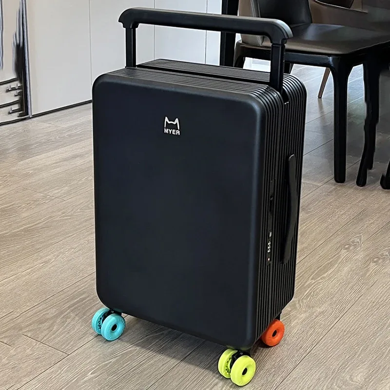 valise colenara 20/24 pouces en abs + pc de haute qualité, bagage cabine pour femmes, valise à roulettes pour étudiants, valise à code pour hommes