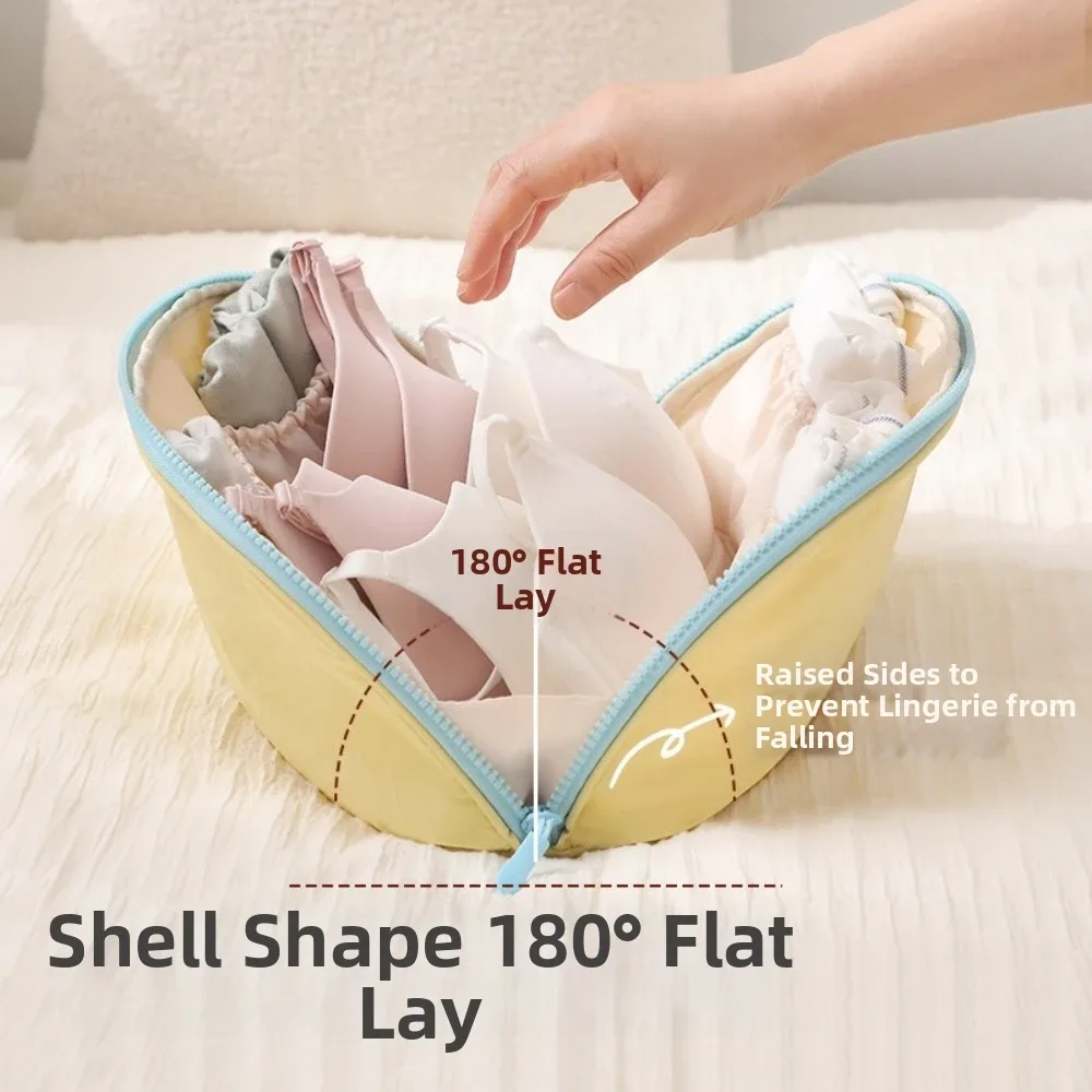 sac de rangement multifonction pour sous-vêtements, fonction de compression, ensemble trois-en-un, organisateur de voyage, portable et léger