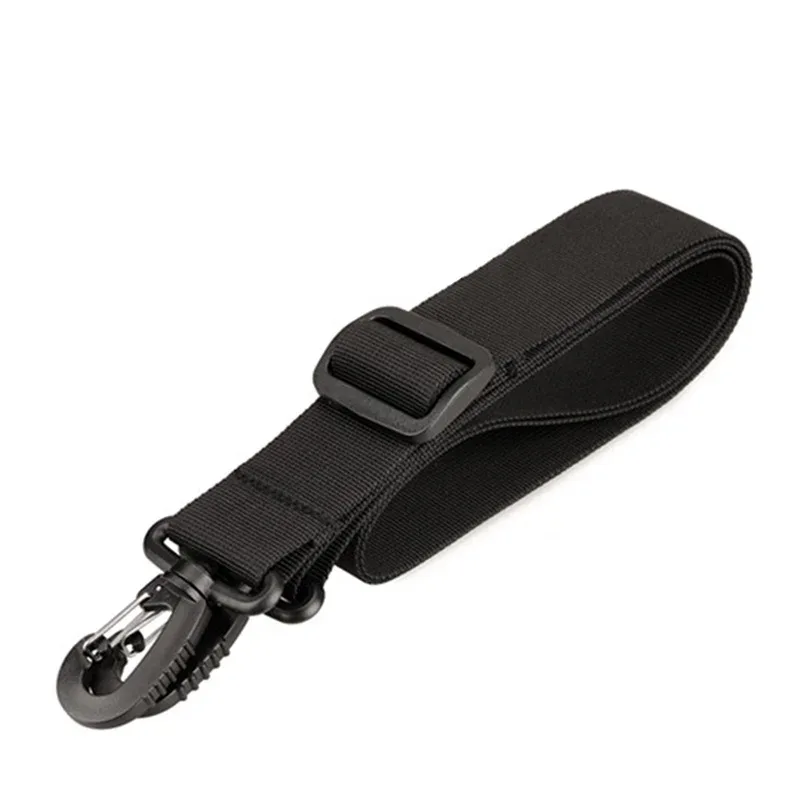 sangle large réglable pour hommes, sac à bandoulière, sacoches à bandoulière, ceinture de remplacement noire, accessoires de pièces de sac