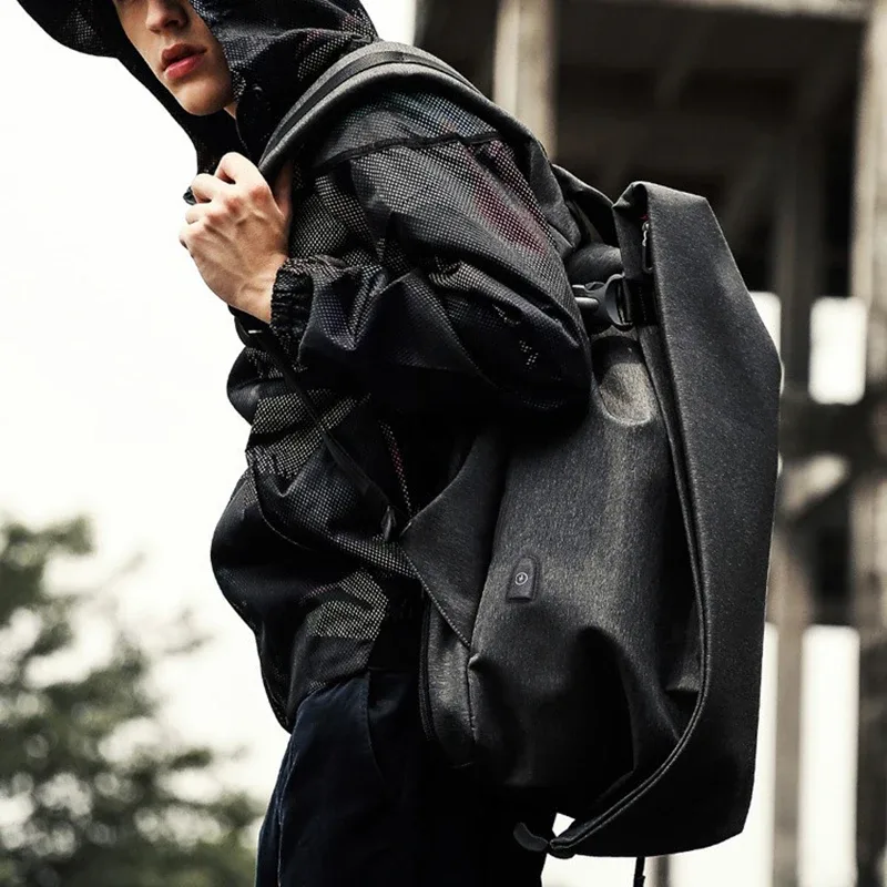 sac à dos pour ordinateur portable de 16 à 17 pouces, étanche, résistant à 180, ouvert, grande capacité, sac de voyage, chargement usb, sac de sport pour adolescent