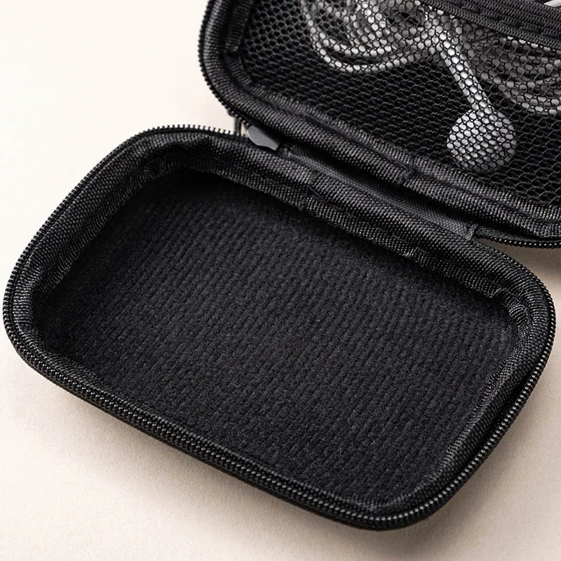 mini sac de rangement gris pour produits numériques, étui de protection antichoc, portable, sauna, téléphone, câble de données usb, chargeur u stick