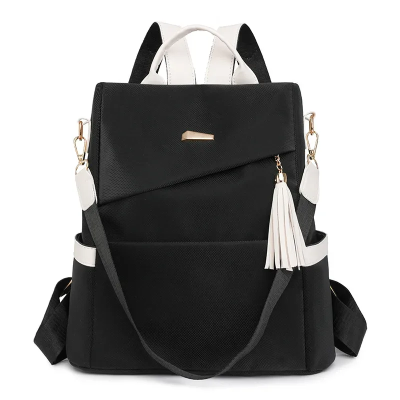 sac à dos antivol pour femmes, nouvelle mode en cuir souple, double usage, grande capacité, voyage, double épaule, en vente, 2025