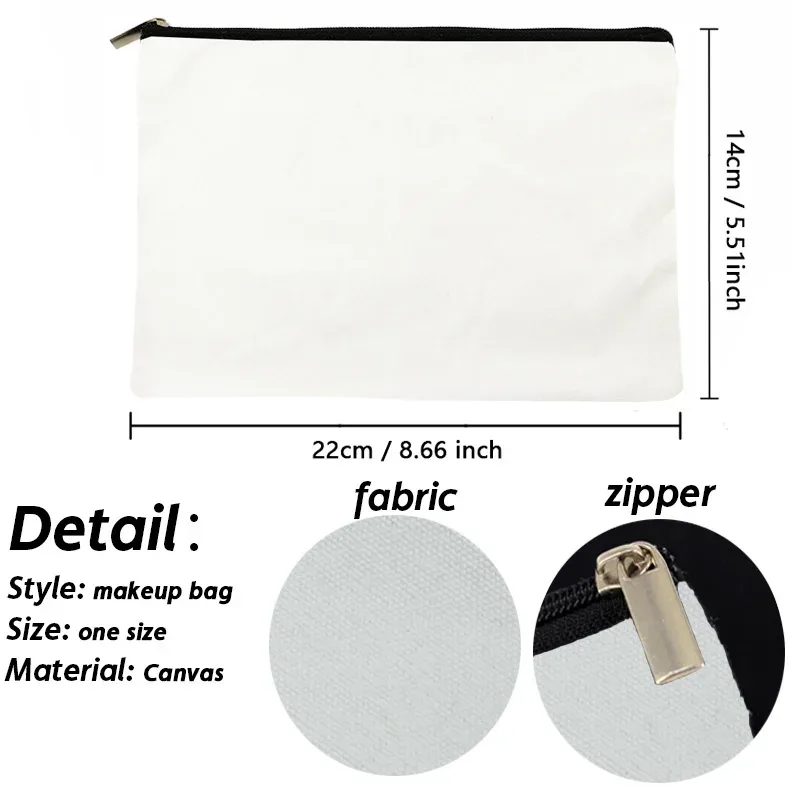trousse de maquillage personnalisée avec nom initial, trousse à cosmétiques de mariée, pochette de toilette monogramme en toile, cadeaux pour demoiselle d'honneur, sacs de maquillage