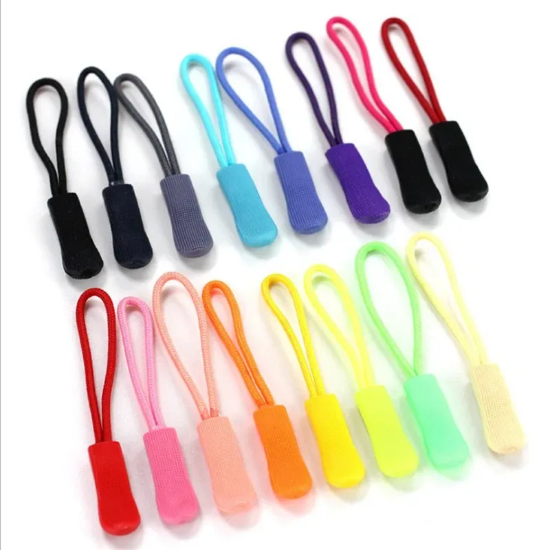 10 pièces de rechange, boucle cassée, tirette, cordon de fermeture éclair, fixateur d'étiquette, tirette, sac de voyage, valise, sac à dos de tente