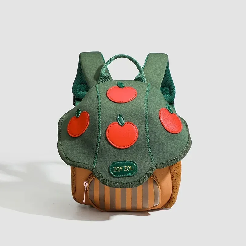 mini sac à dos mignon en forme de champignon pour enfants, nouveaux sacs à dos de bébé de dessin animé pour hommes et femmes