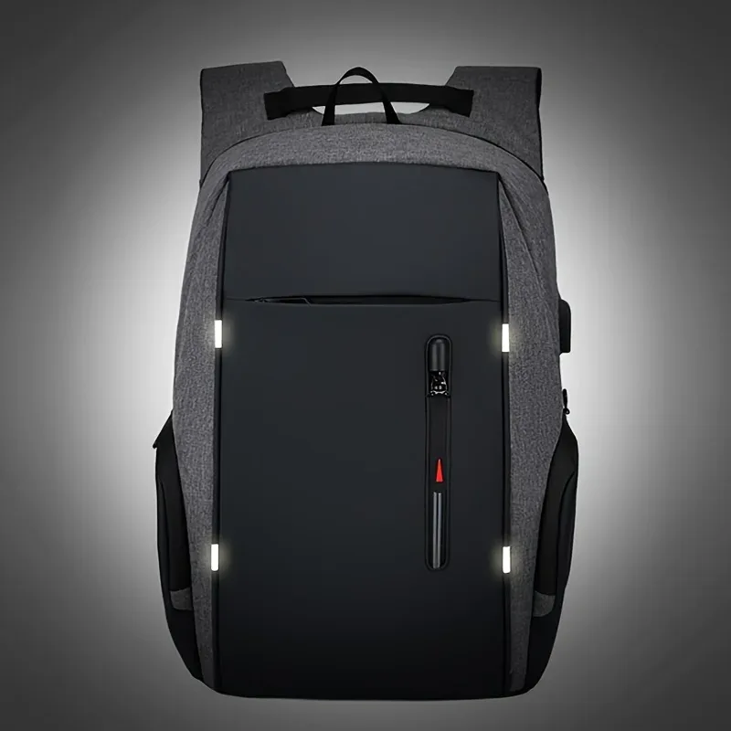 sac à dos antivol pour ordinateur portable 15 pouces pour hommes, sac d'affaires de grande capacité, sac à bandoulière de voyage, multifonctionnel avec sacs à dos usb