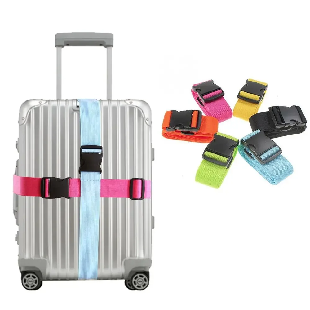 sangles de sécurité pour bagages, un mot, sangle de bagage, emballage de bagages, environnement réglable, accessoires de voyage