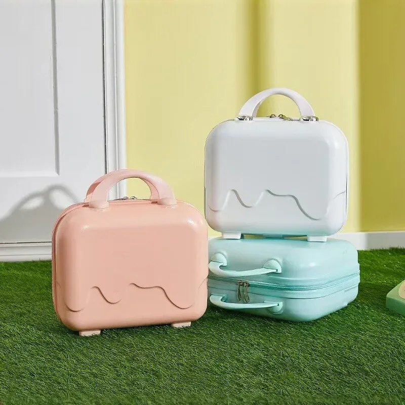 valises de voyage petites pour femmes, rose vif, nouvelle collection 2023, valise à main pure, bagage à main tendance pour femme