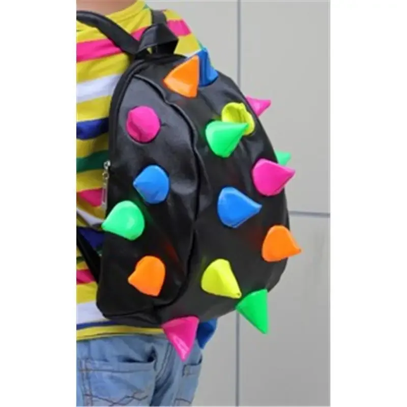 sac à dos d'école à rivets pour enfant garçon et fille, interrupteur cadeau, nouvelle collection 2024