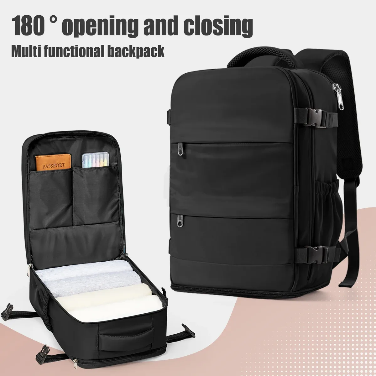 sac à dos ryanair 40x30x20, sac de cabine, sac à dos de voyage pour hommes et femmes, bagage à main, sac à dos pour ordinateur portable, sac de travail, sac à dos de cabine