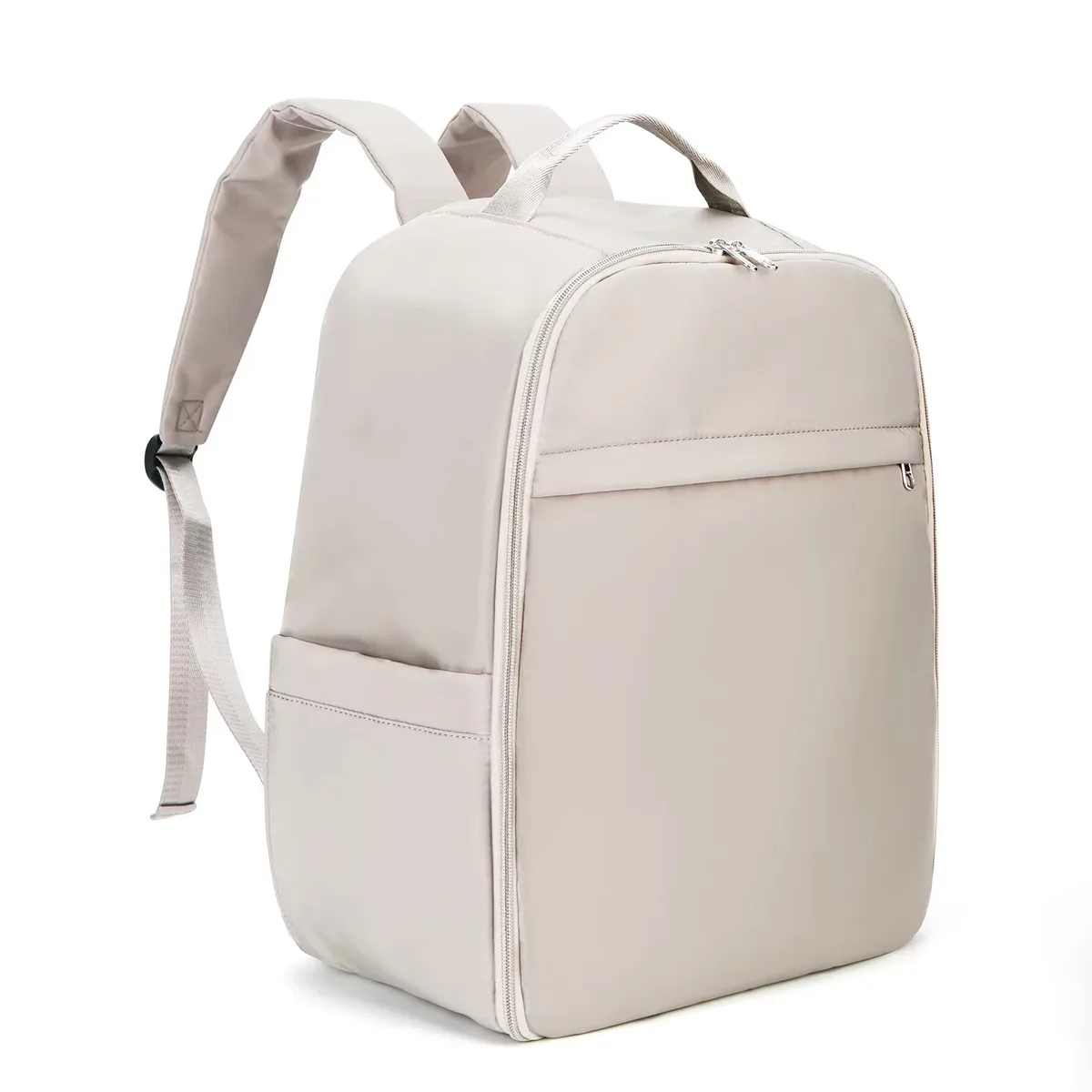 sacoche nylon unisexe vertolive coton3d pocheintérieure grise compartiments porte ordinateur portable bandoulières arquées travailvoyage