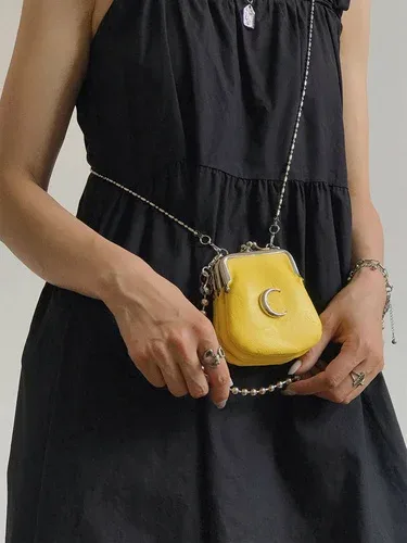 croissant design-mini sac à main trois en un pour femmes, sac à bandoulière, pochette portefeuille, mode pour dames