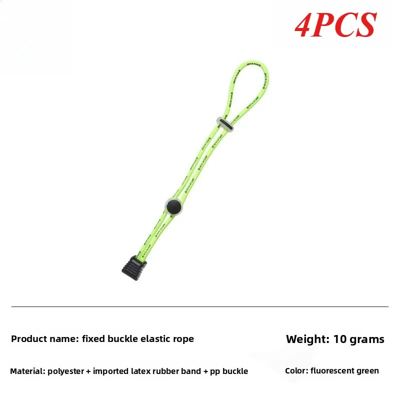 corde élastique multifonctionnelle plastique orange boucles noire kaki vert neuron sangle sac utilisation voyage