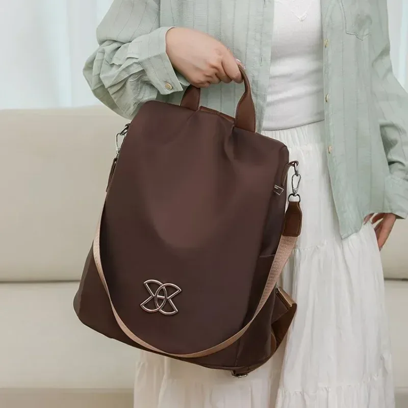 Sac à dos décontracté en Nylon de grande capacité, polyvalent, multifonctionnel, haut de gamme, antivol, doux, nouvelle collection 2026