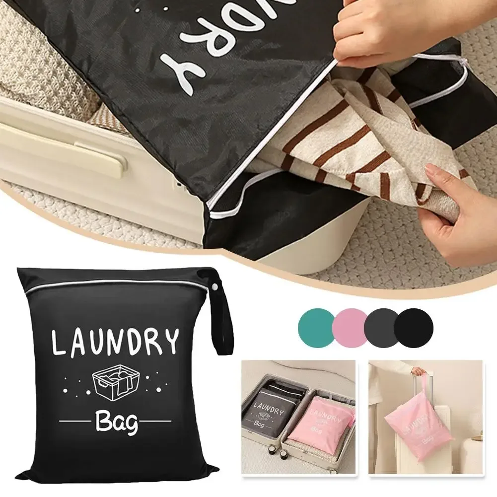 sac étanche pour le sport, pochette à linge anti-fuite avec fermeture éclair, sac de rangement anti-odeur pour accessoires de gym, natation et voyage