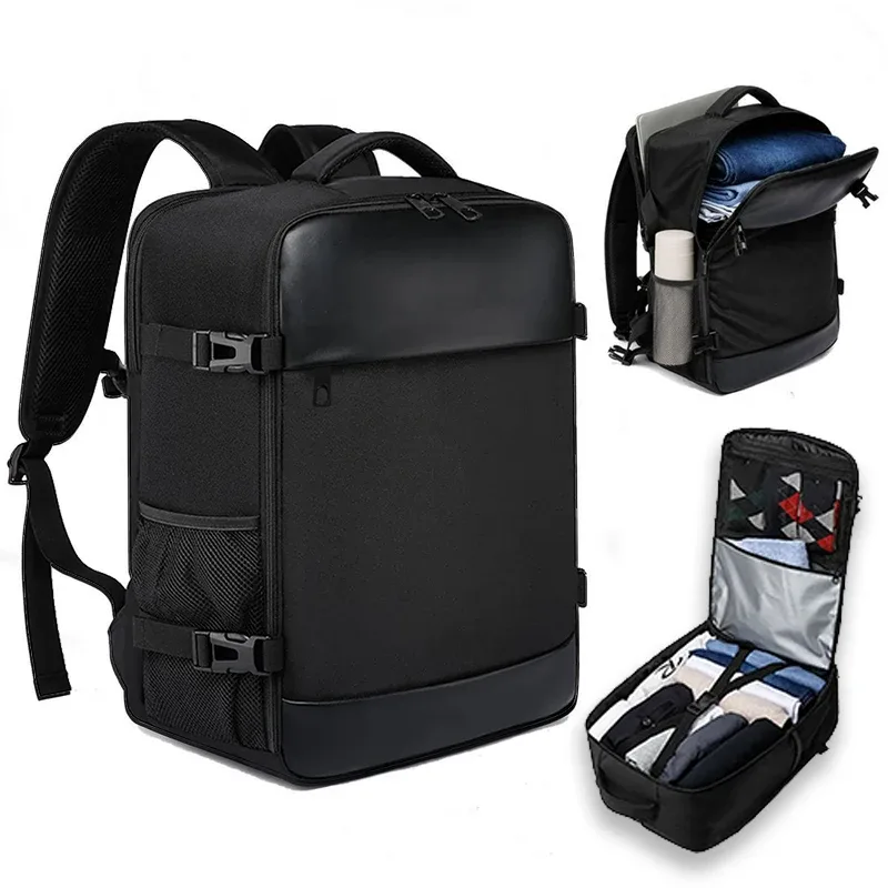 Sac à dos pour ordinateur portable réglable, sac à dos de voyage résistant à l'eau, sac à dos professionnel multi-compartiments pour hommes et femmes