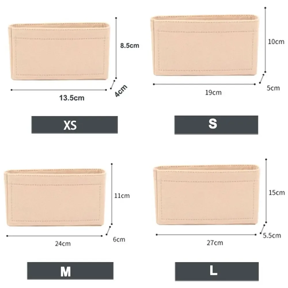 sac à main portable en feutre souple pour femme, sac de voyage, sac à main de marque, évaluateurs, organisateurs de maquillage