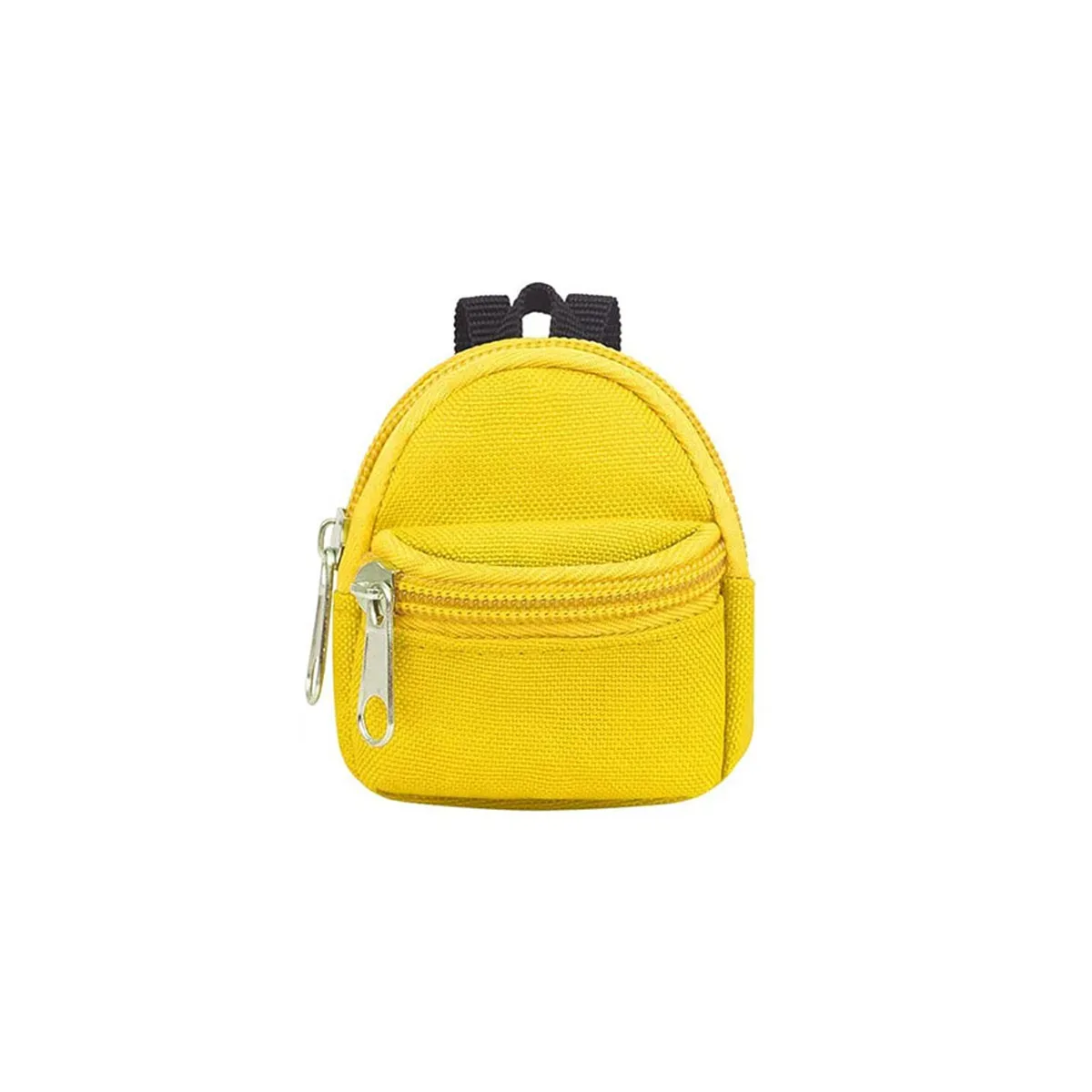sac dos nylon petit format ovale fermeture glissière poche latérale double épaule poches latérales couleur vivante usage voyage