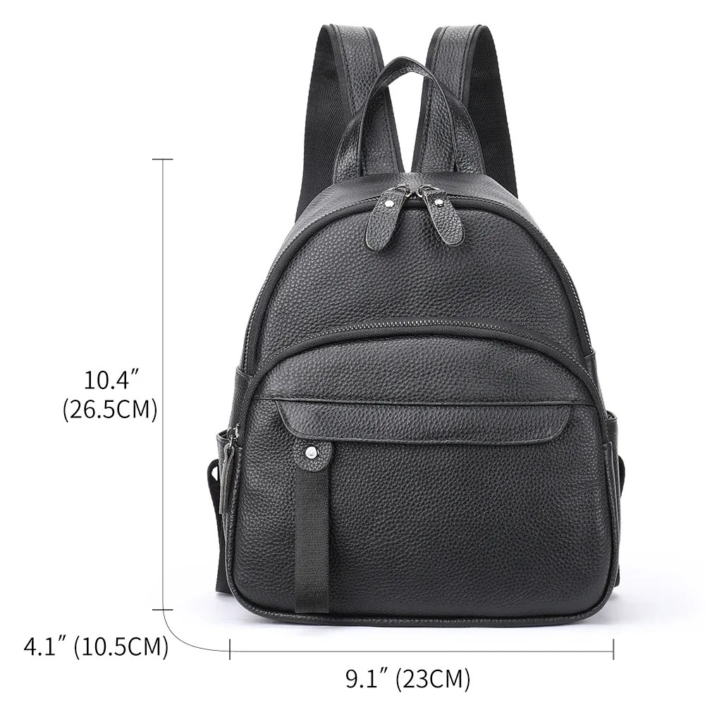 sacs à dos pour ordinateur portable westal 100% cuir, sac d'école, sac à dos antivol, sacs imperméables pour femmes, mochila 172