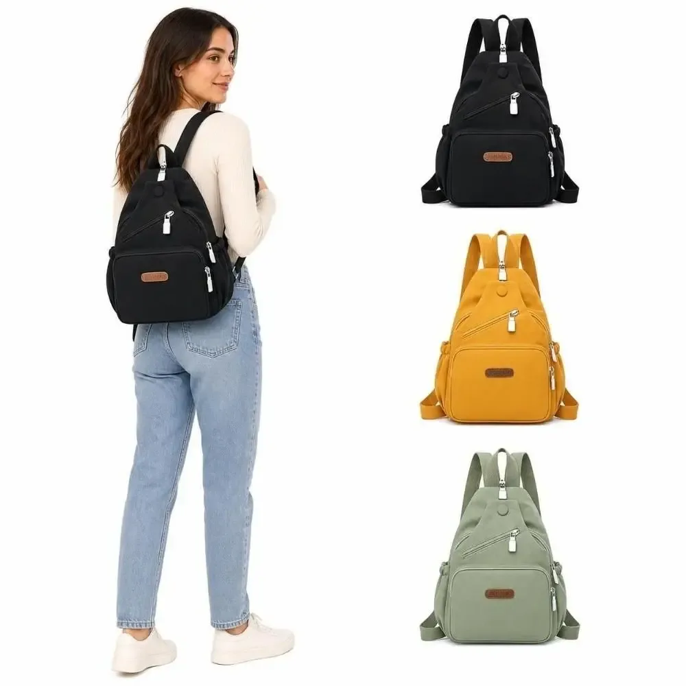 sac de poitrine portable léger multifonctionnel, sac à dos bandoulière, grande capacité, imperméable, pour usage quotidien
