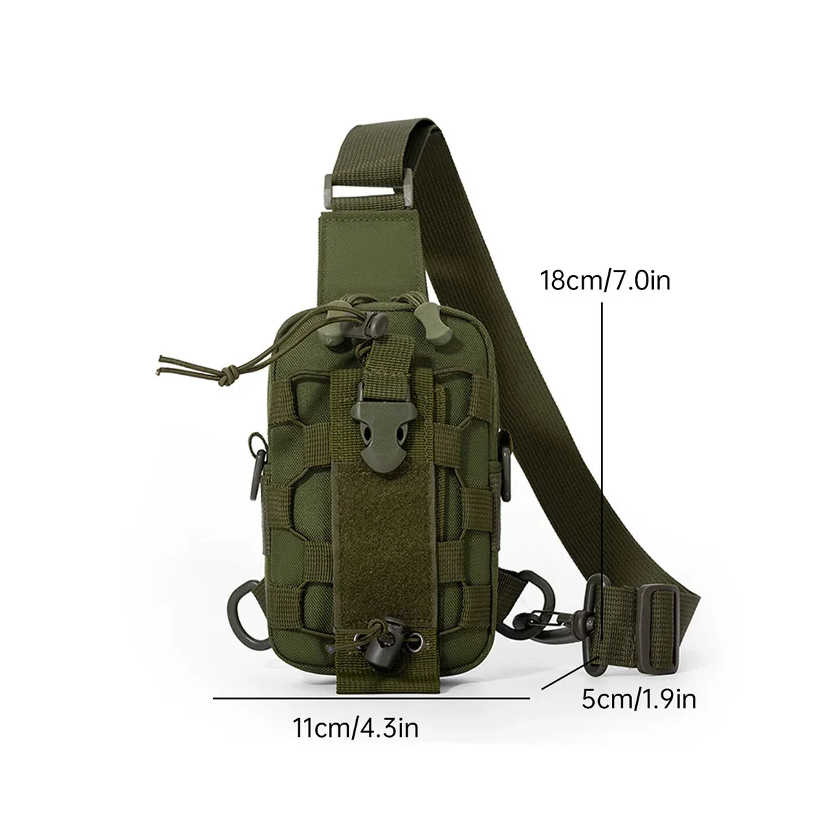 sac de bouteille d'eau, sac de bouteille d'eau à bandoulière, housse de protection de tasse multifonctionnelle, housse de tasse d'eau, sac de cyclisme, sac de poitrine de camping professionnel en plein air