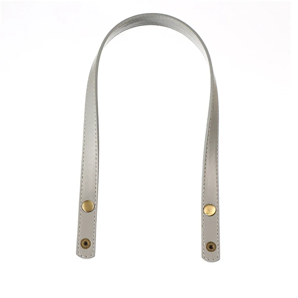 sangle de sac en cuir pu de 60cm, 1 pièce, avec bouton-pression, 1.8cm de large, poignée de sac à bandoulière pour femmes, poignées de remplacement, accessoires de sac