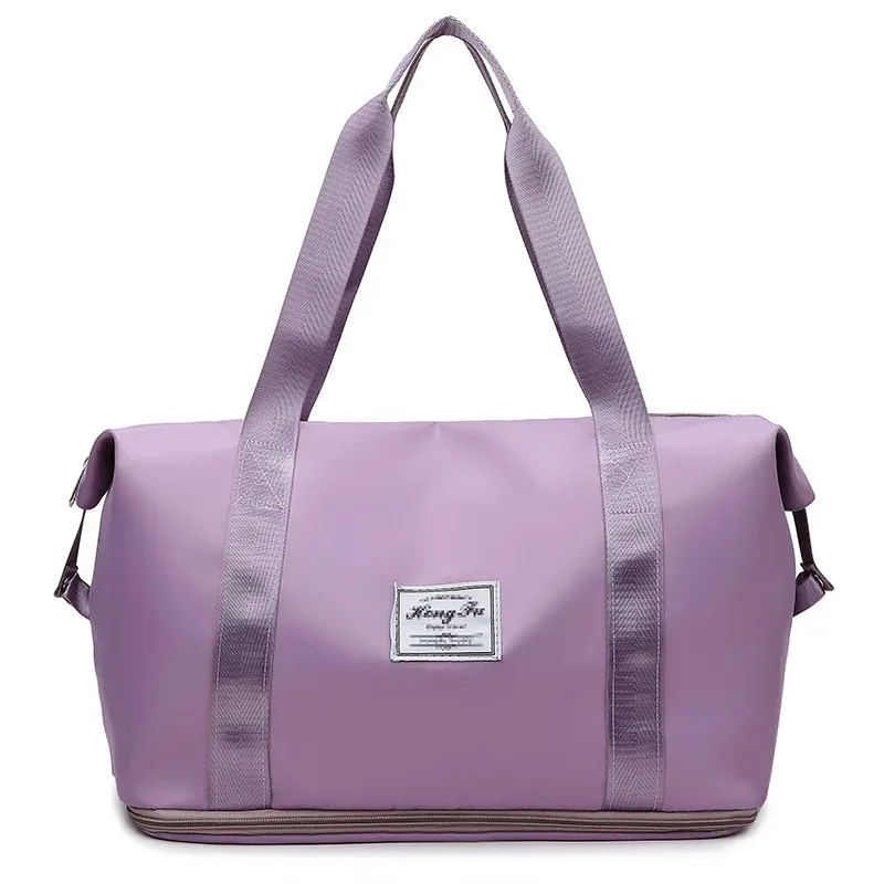 unixinu sac de voyage à main en nylon imperméable à l'eau sport sacs fourre-tout de sport pour femmes grande capacité de stockage bagages sac à main