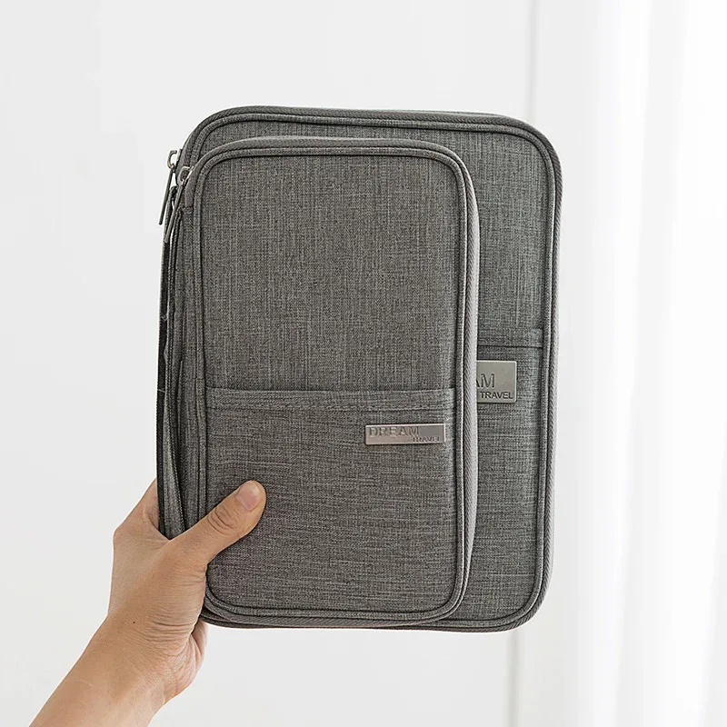 packs de passeport portefeuille porte-passeport familial multi-fonctionnel étui à documents organisateur accessoires de voyage sac à documents porte-carte