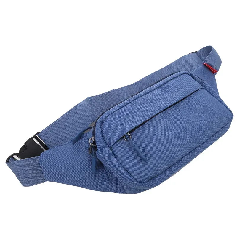 2025 hommes sport fanny pack mode téléphone femme poitrine sac unisexe taille sac femmes petite toile épaule décontracté sacs à bandoulière