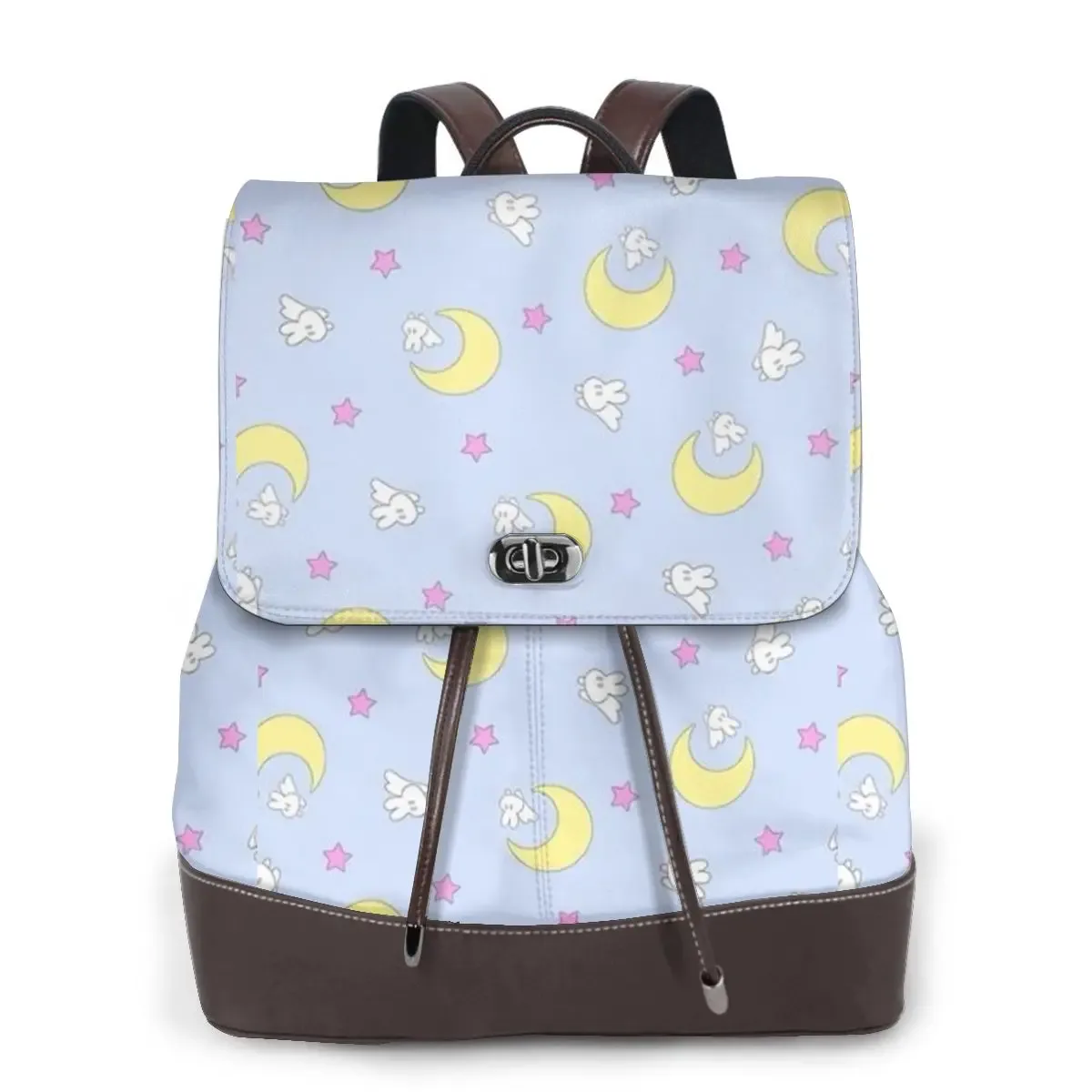 s-sailor-m-moon nouveau sac à dos pour femme tendance, sac à dos en cuir de haute qualité, sac à dos simple et élégant, sac à dos de grande capacité